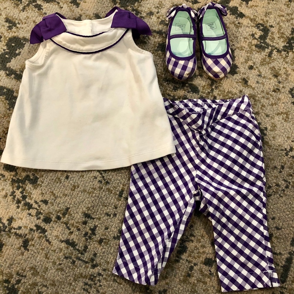 Janie and jack outfit size 12-18